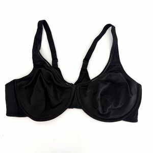Wacoal Casual Beauty Underwire Bra Unlined Womens 44D Black 855247